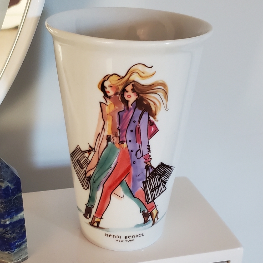 Henri Bendel Shoppers Coffee Cup
